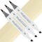 Artfinity Sketch Marker Sets - Set of 3 - Mimosa Yellow YG8-2, Vibrant, Professional, Dye-Based Alcohol Markers for Artists, Drawing, Travel, & More